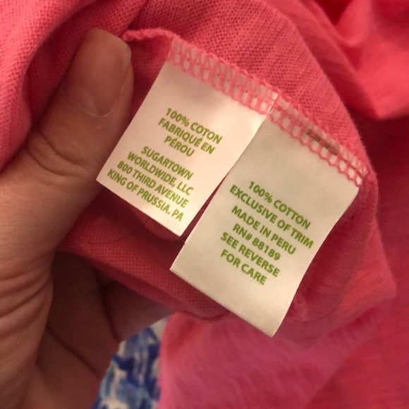 Vintage style Lilly Pulitzer Tunic basically new! - Picture 4 of 5